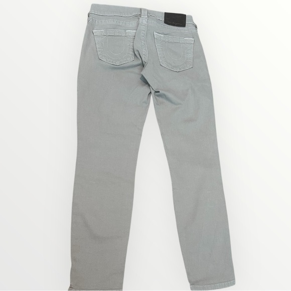 True Religion Women’s Size 25 Grey Skinny Jeans - Picture 4 of 5